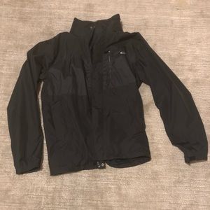 Oakley Windbreaker ZipUp hooded Jacket Black